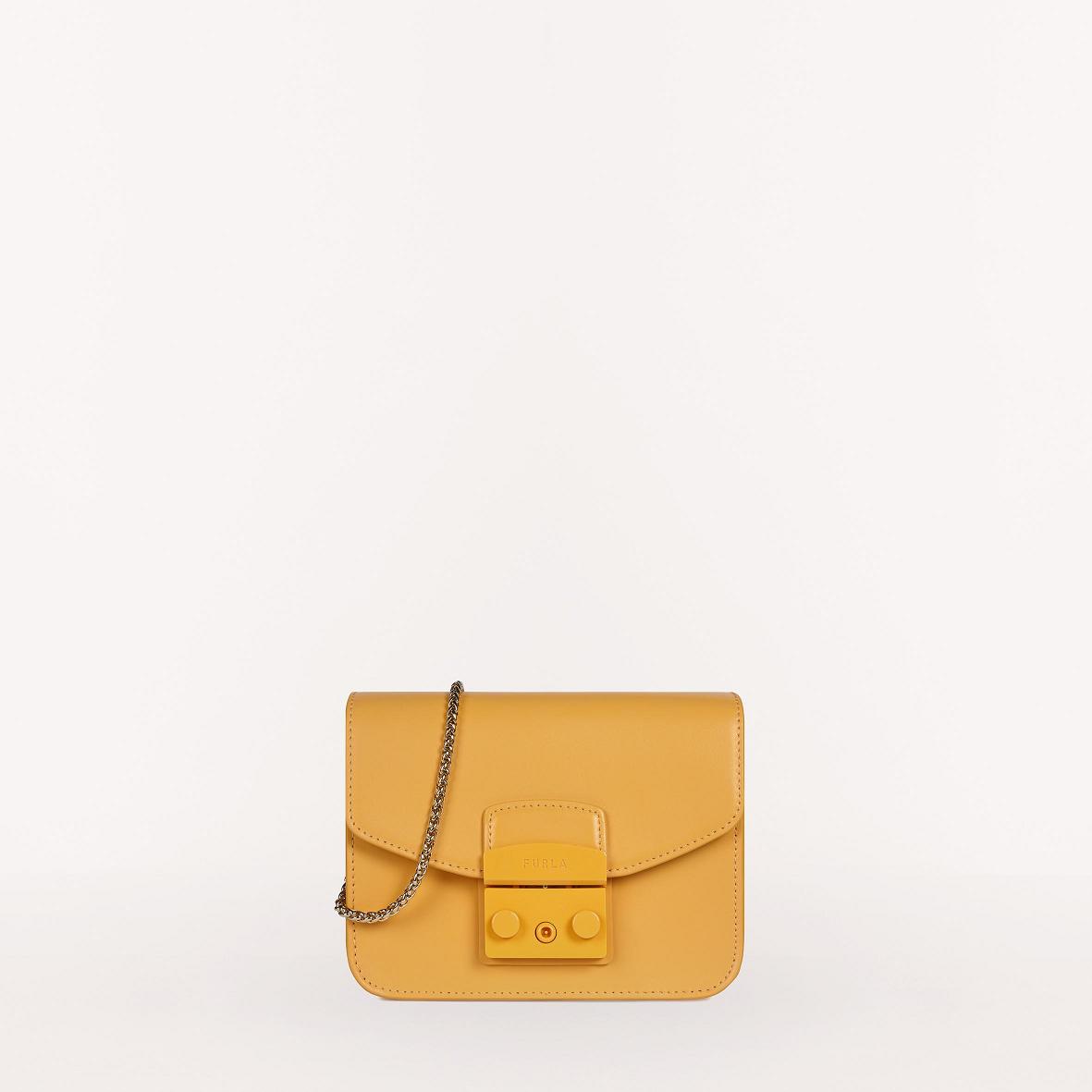 Bolso Bandolera Furla Colombia - Metropolis Bolsos Mujer Amarillo 863470SCM